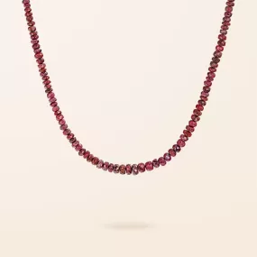 14K Gold Birthstone Strand Necklace