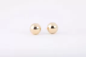 14k Yellow Gold Ball Stud Earrings (0.65g.)