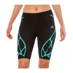 adidas Adizero SprintWeb Womens Short Running Tights - Black