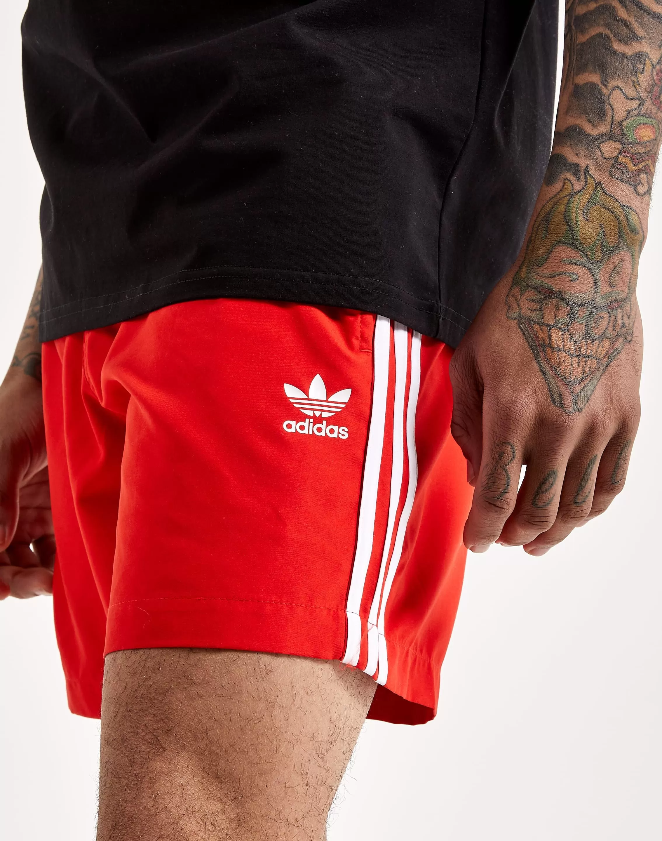 Adidas Classic 3-Stripes Swim Shorts