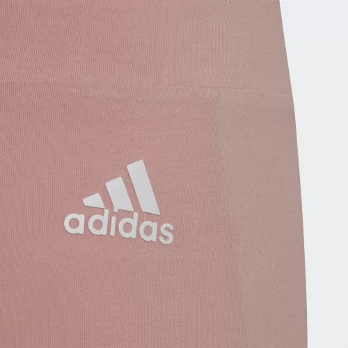 Adidas Future Icons 3-Stripes Cotton Tights -Wonder Mauve /White