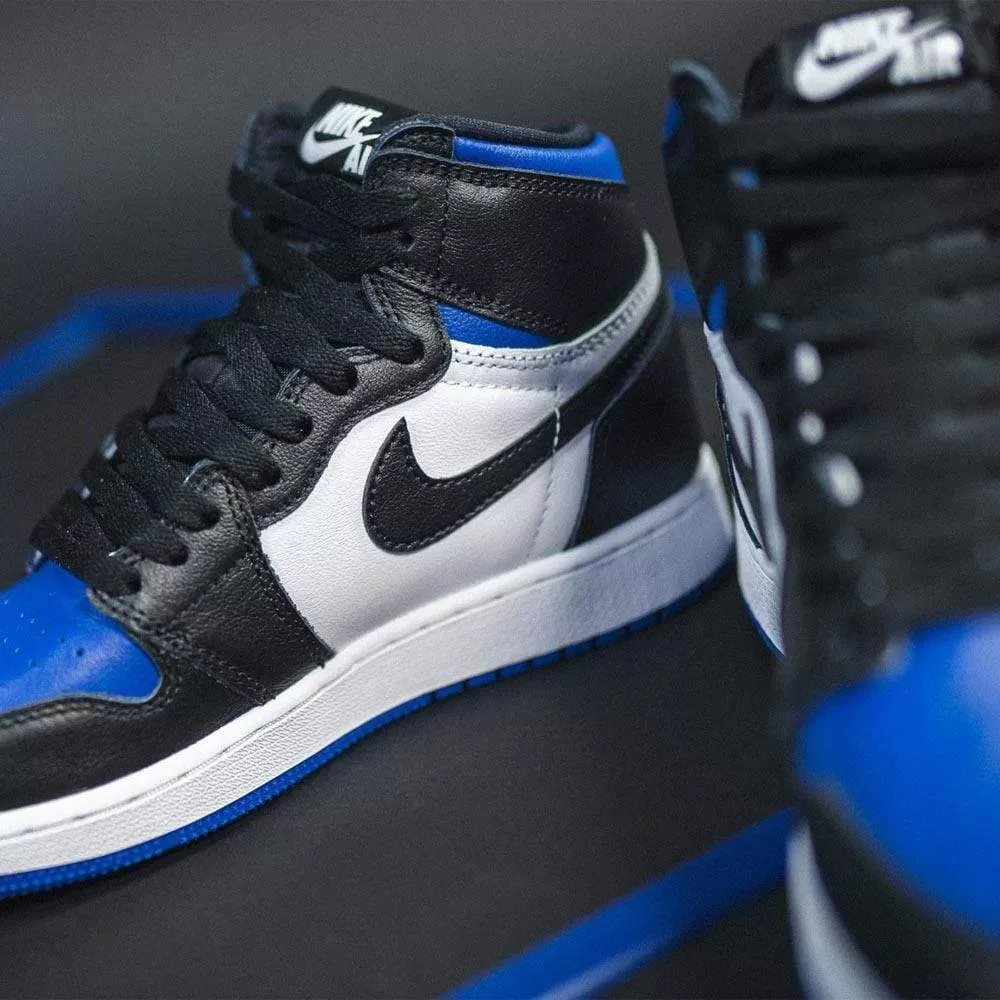 Air Jordan 1 Retro High OG GS 'Royal Toe'