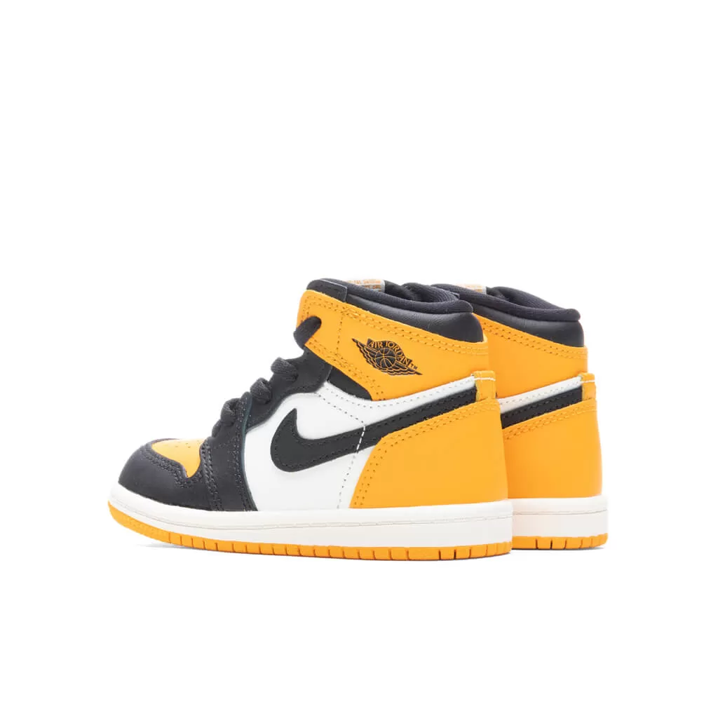 Air Jordan 1 Retro High OG (TD) - Taxi/Black/Sail