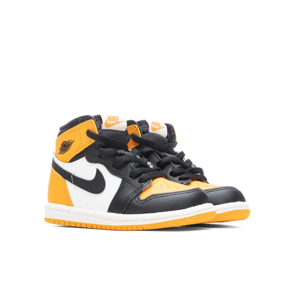 Air Jordan 1 Retro High OG (TD) - Taxi/Black/Sail