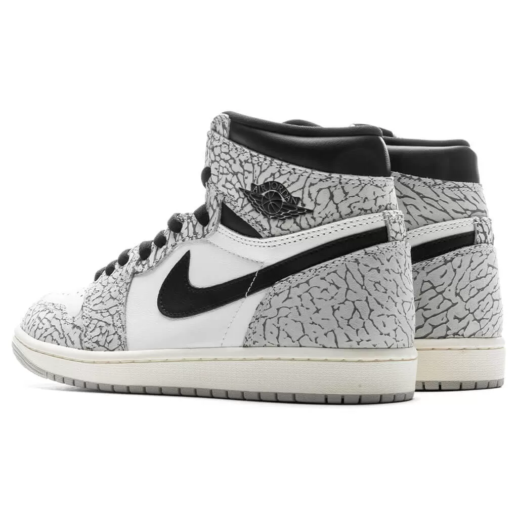 Air Jordan 1 Retro High OG - Tech Grey/Muslin/Black