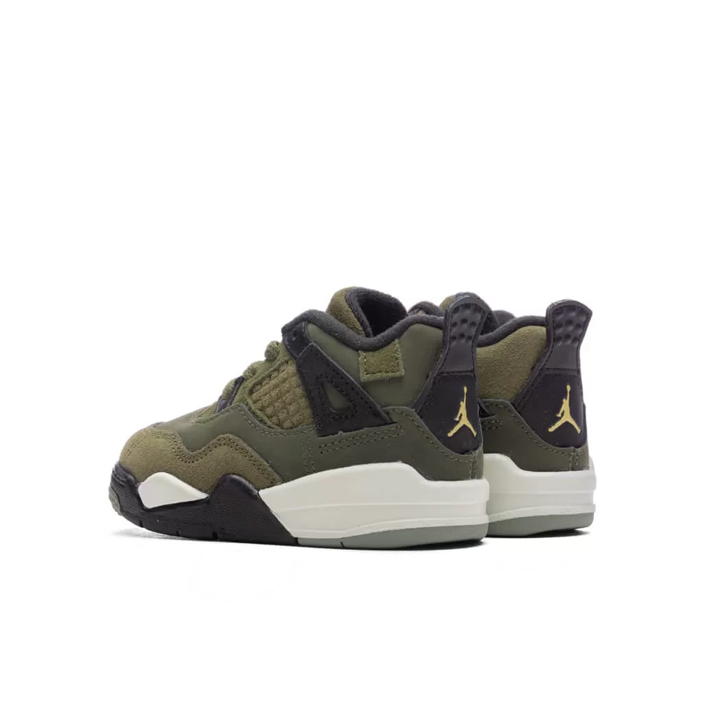 Air Jordan 4 Retro SE Craft (TD) - Medium Olive/Pale Vanilla/Cargo Khaki