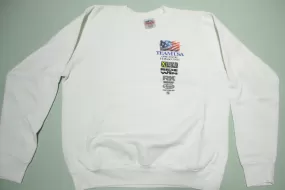 AMA Team USA 1993 ISDE Holland Vintage 90's Motorcycle Racing Crewneck Sweatshirt