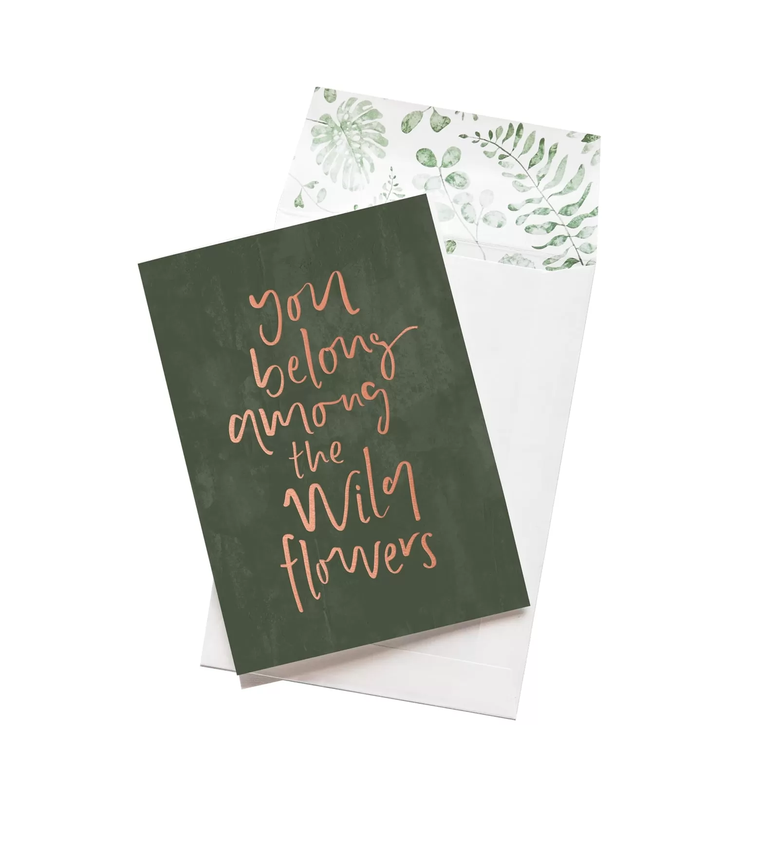 Among the Wildflowers GREETING CARD