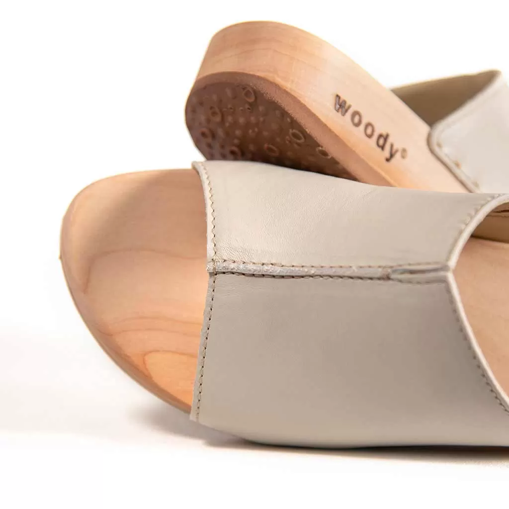 Anja Damen Clog Pantolette woody®