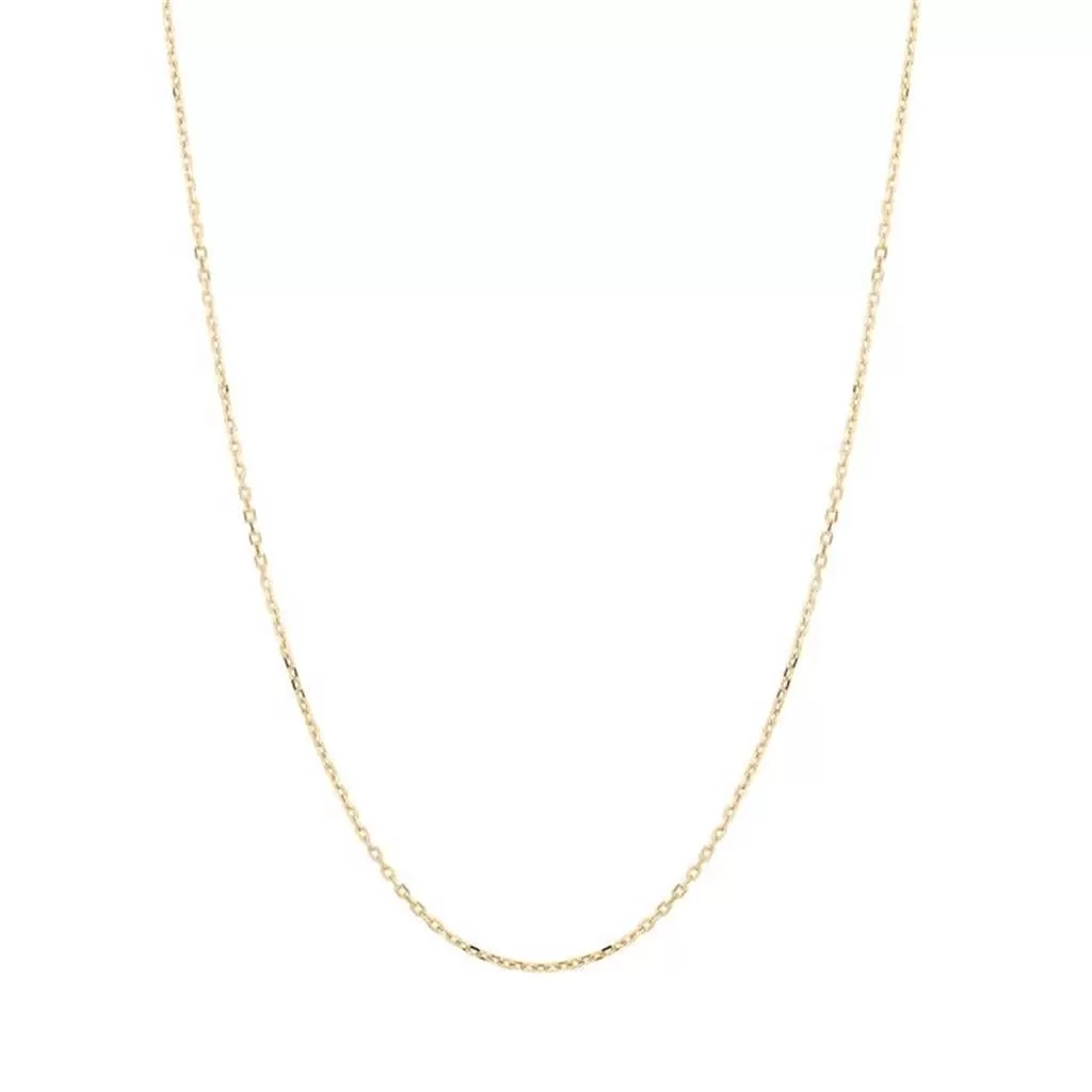 Aurelie Gi Lynn Gold 16 Inch Cable Chain