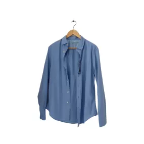 Banana Republic Blue Stretch Men's Collared Shirt | Brand New |