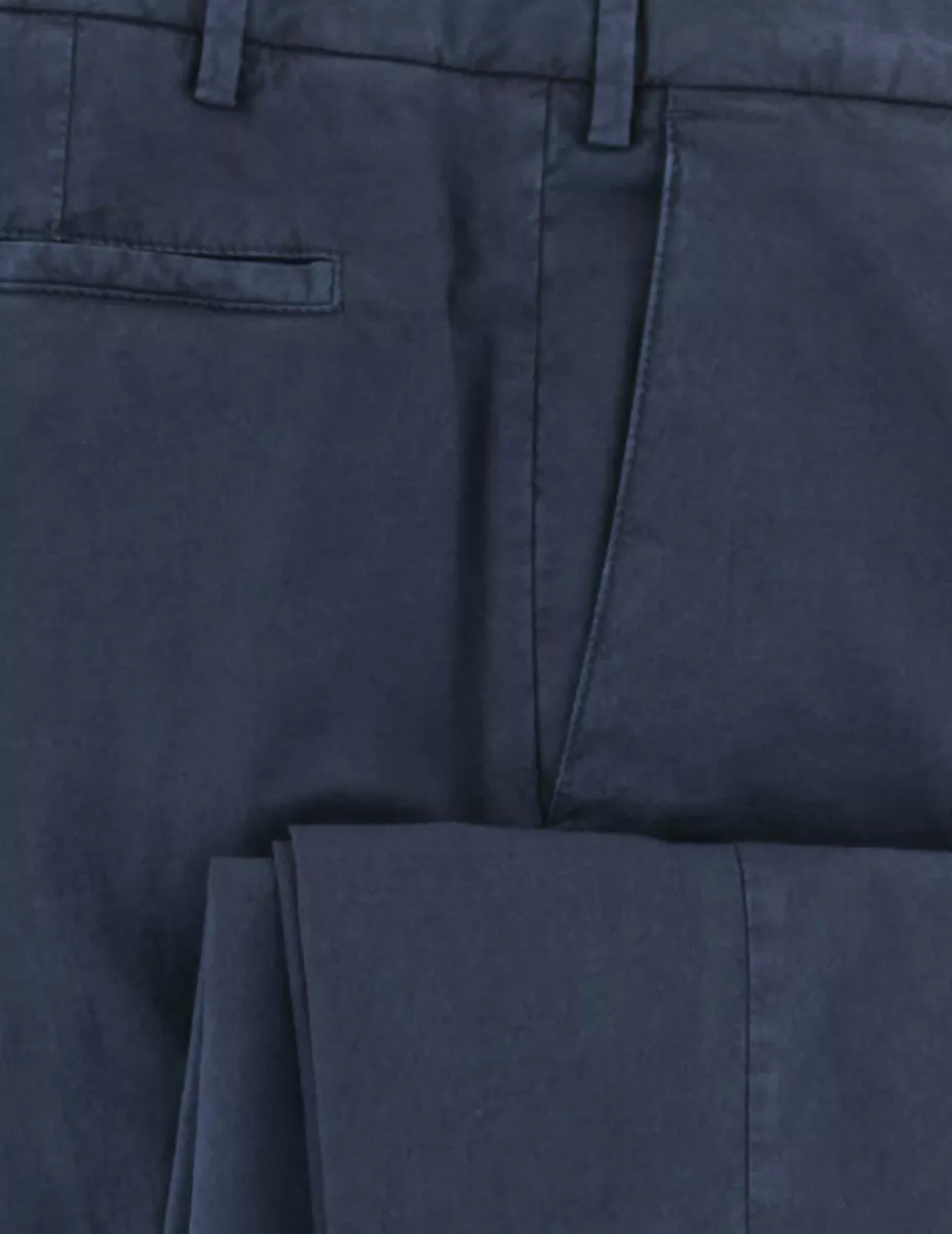 Barba Napoli Navy Blue Pants