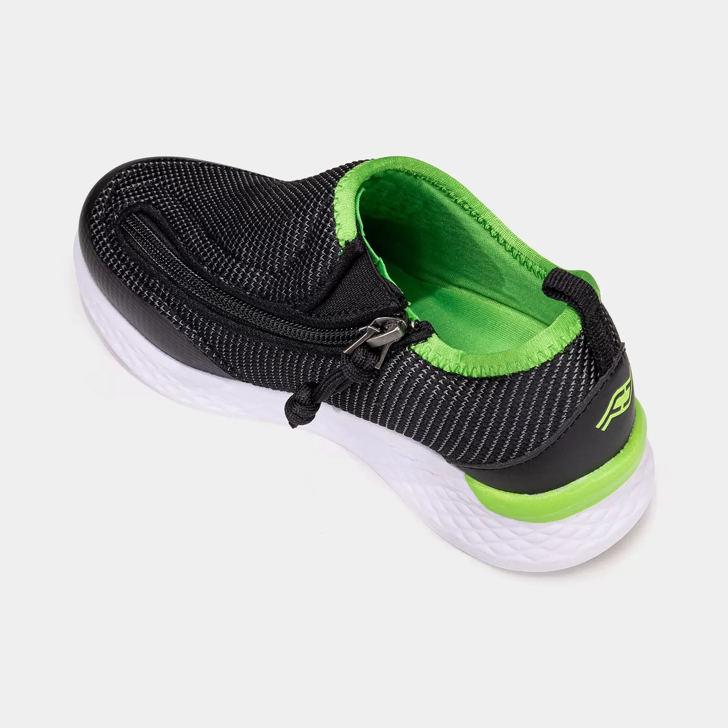 Boy's Lightweight Shoes with Front Zipper Access