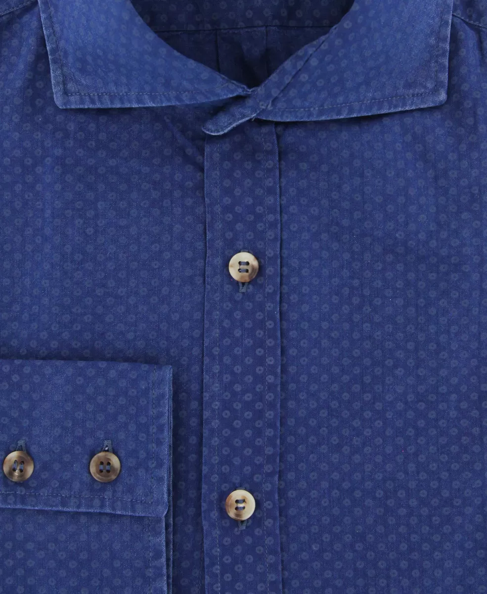 Brunello Cucinelli Blue Shirt - Slim