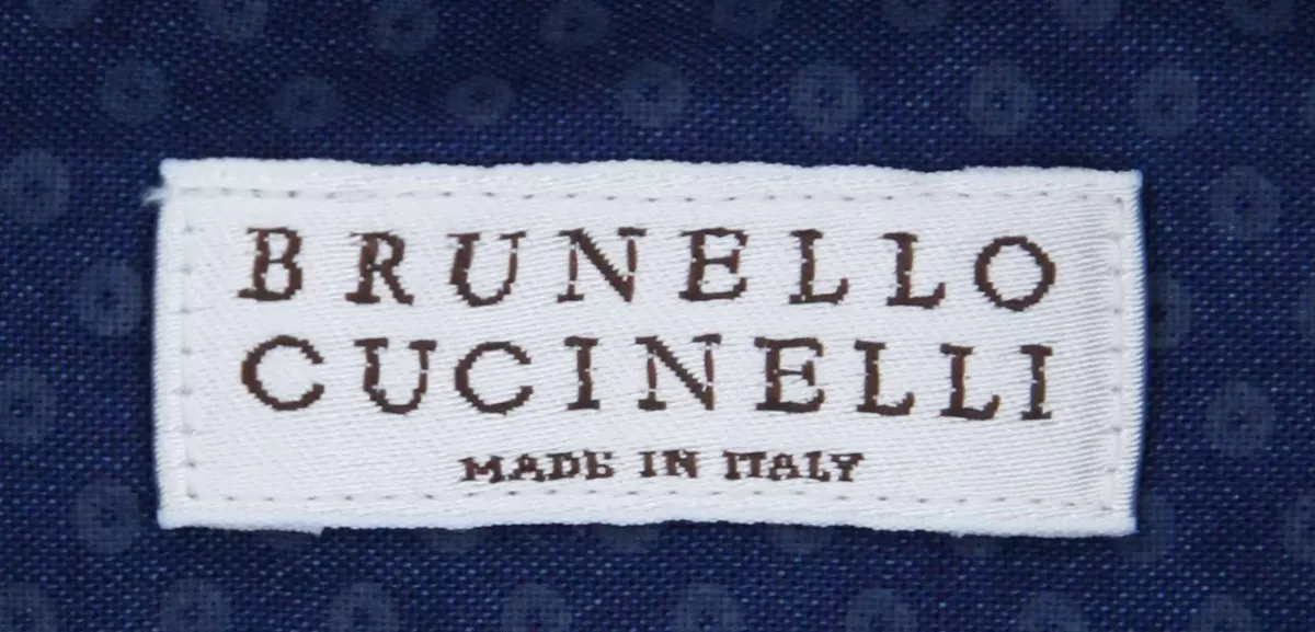 Brunello Cucinelli Blue Shirt - Slim