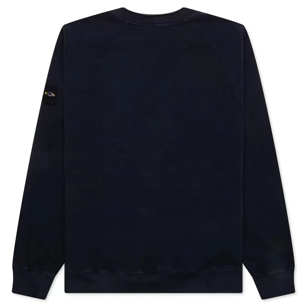 Brushed Sweatshirt - Navy Blue