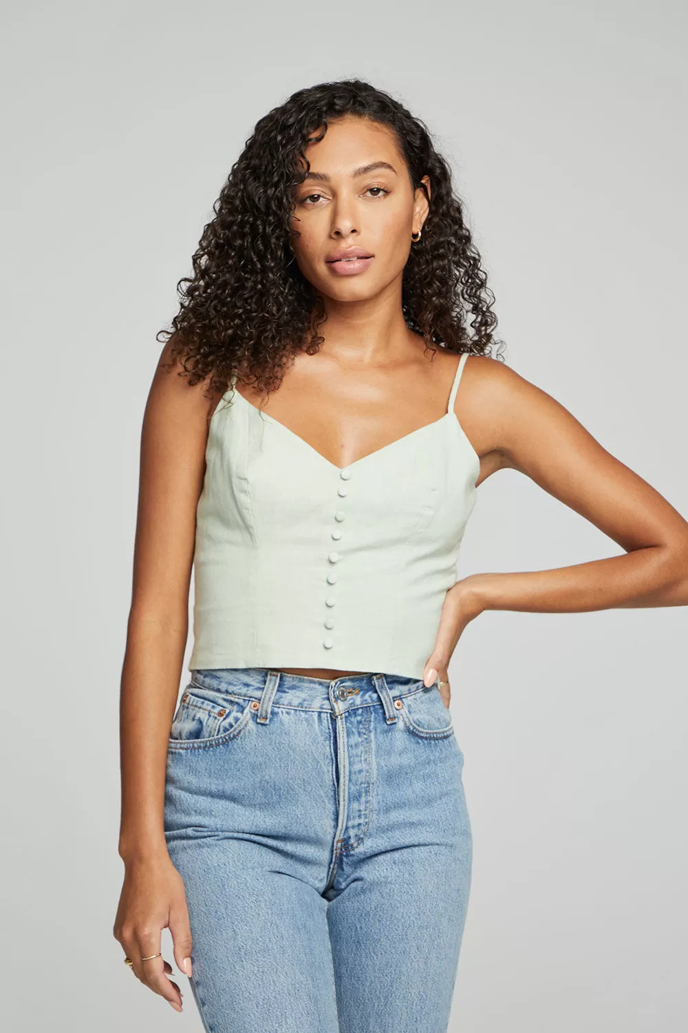 Cara Tank Top - Sage