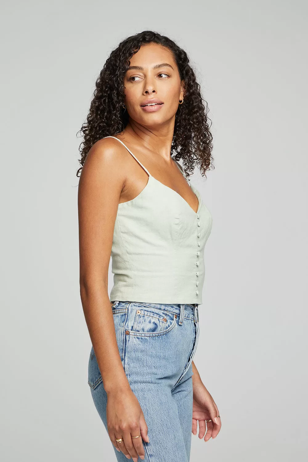 Cara Tank Top - Sage