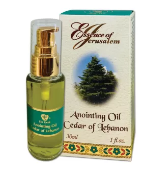 Cedar of Lebanon Essence of Jerusalem Anointing Oil 30ml.