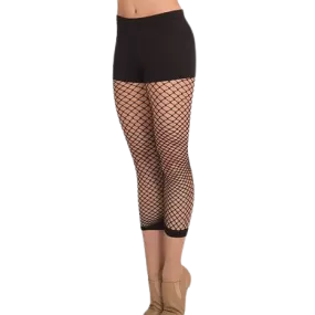 Child TotalStretch Crop Fishnet Tights