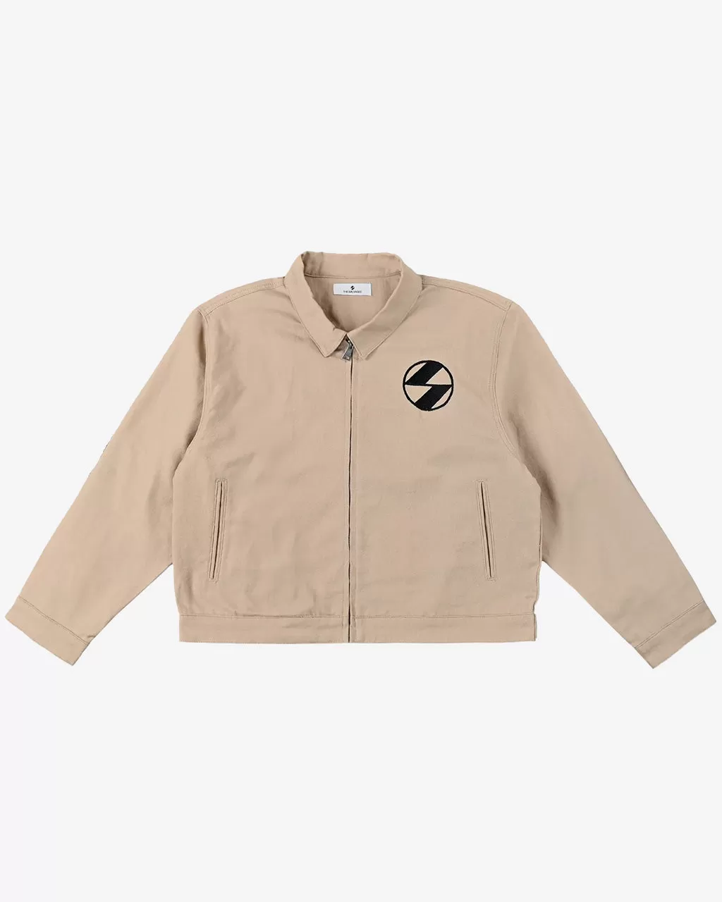 Classic Emblem Work Jacket Ecru