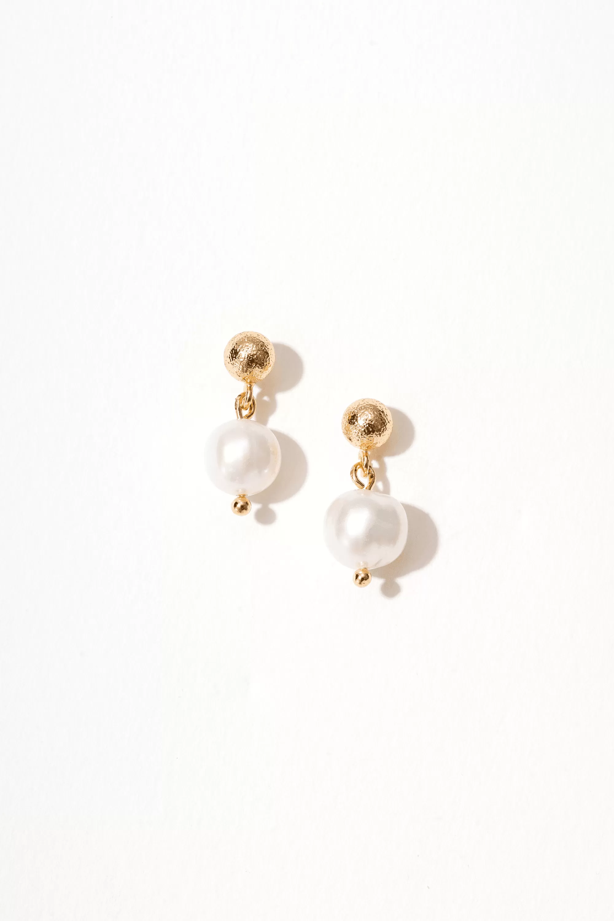 Classic Pearl Drop Tiny Earrings