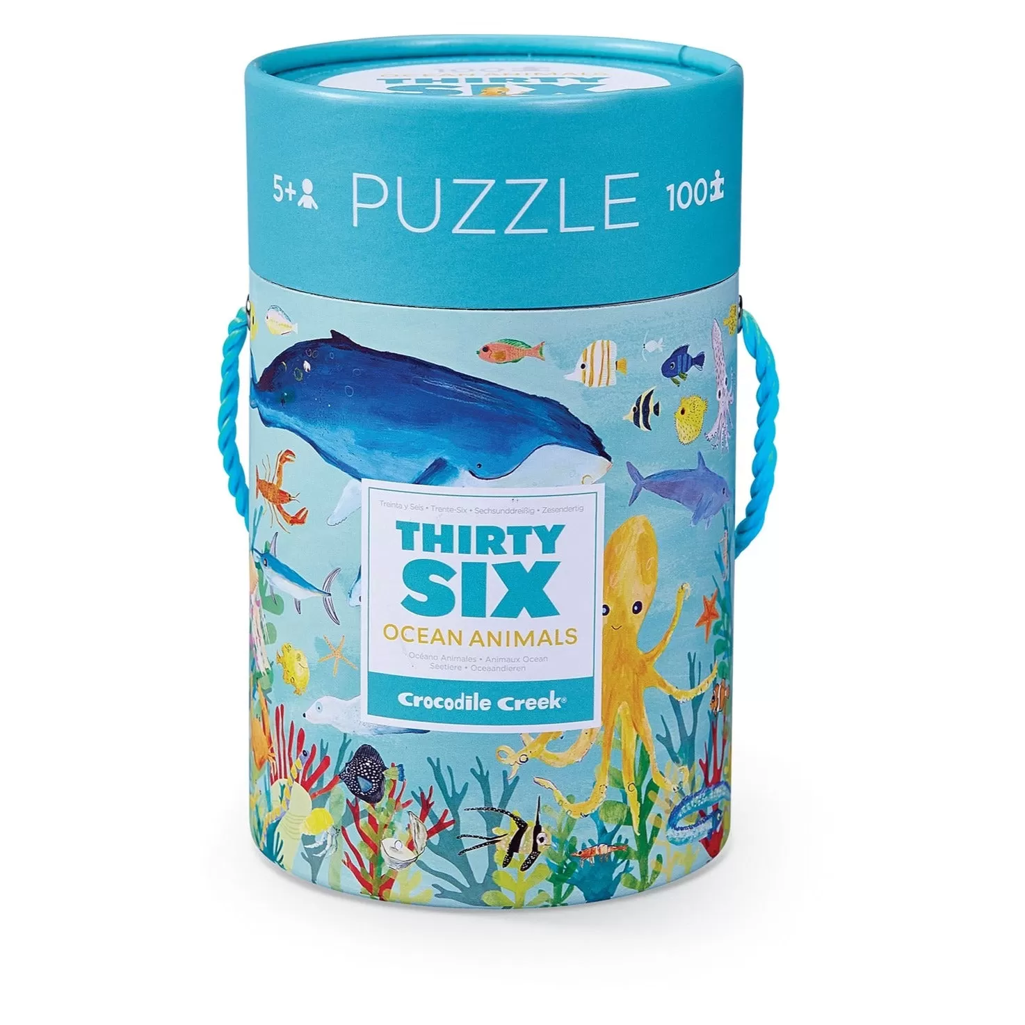 Classic Puzzle 100 Piece - Ocean Animals