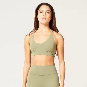 Code Live-in Bra - Deep Lichen Green