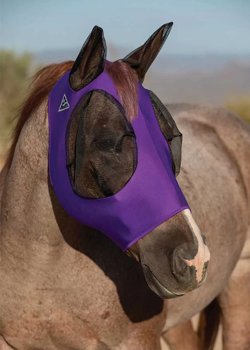 COMFORT LYCRA FLY MASK - SMALL/COB