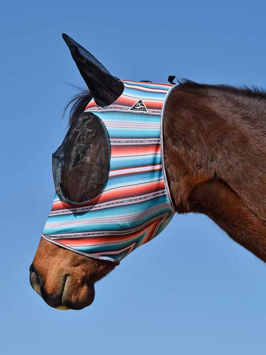 COMFORT LYCRA FLY MASK - SMALL/COB