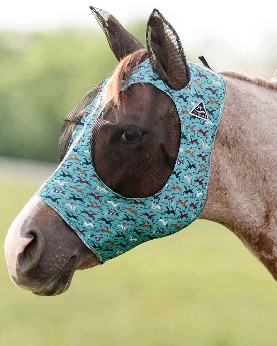 COMFORT LYCRA FLY MASK - SMALL/COB