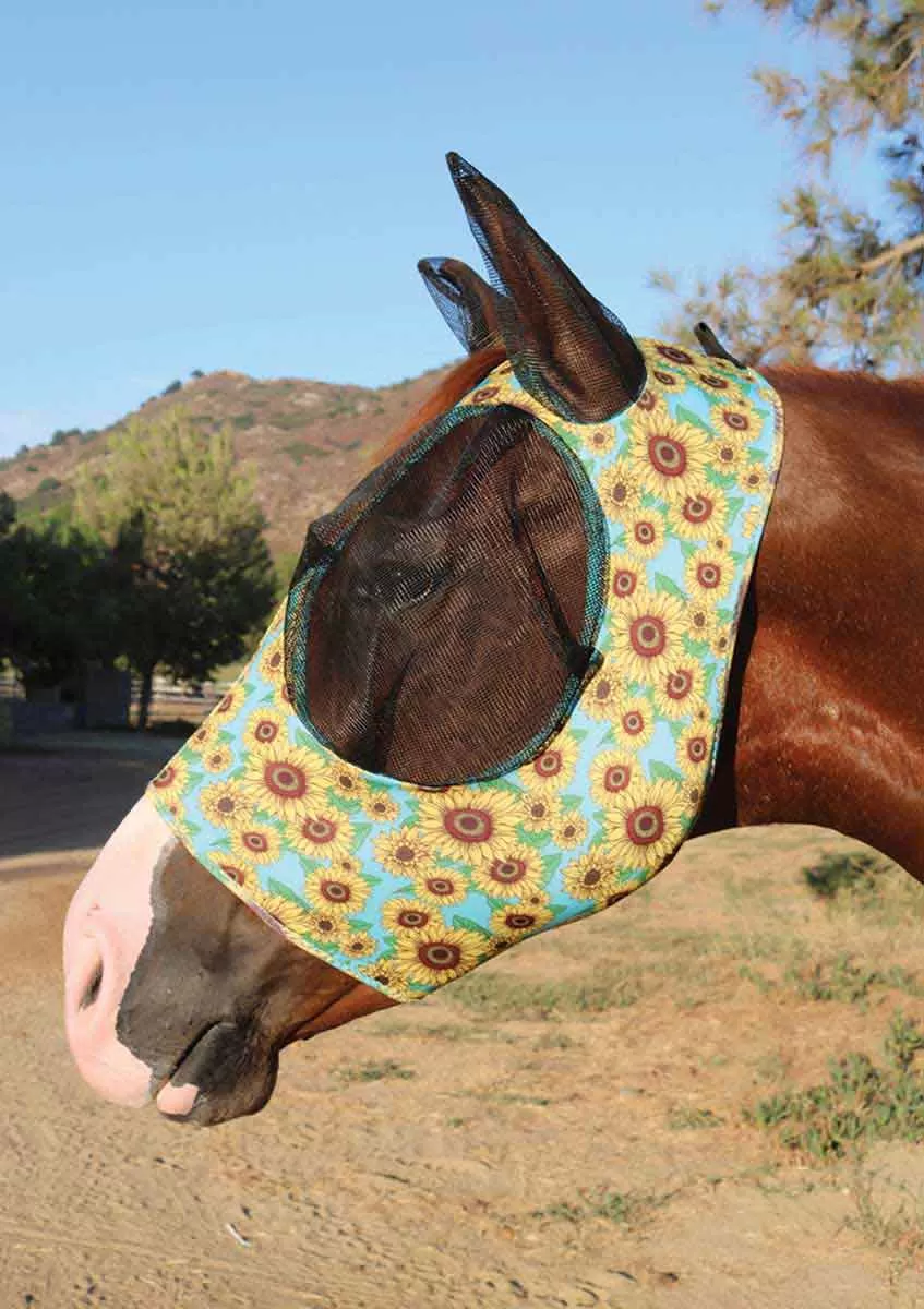 COMFORT LYCRA FLY MASK - SMALL/COB