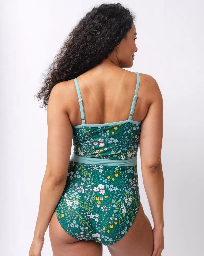 Cottage Floral Classic One-Piece