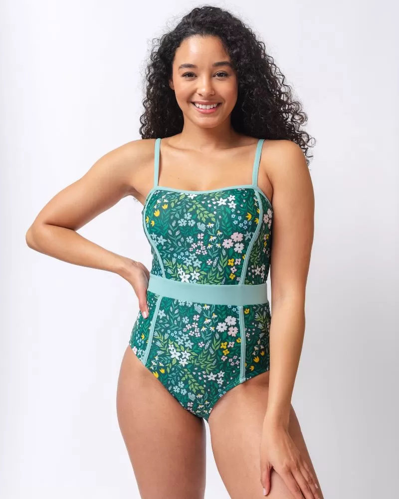 Cottage Floral Classic One-Piece