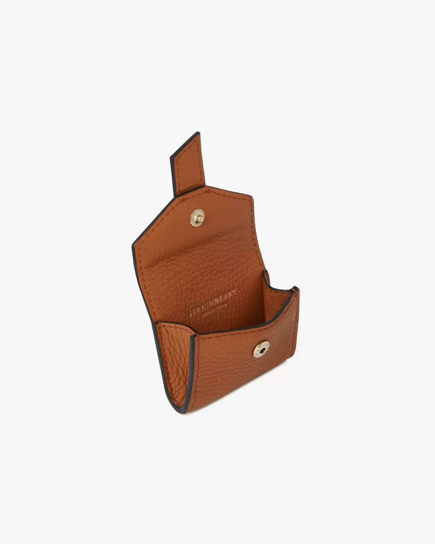 Crescent Airpods Case Leather