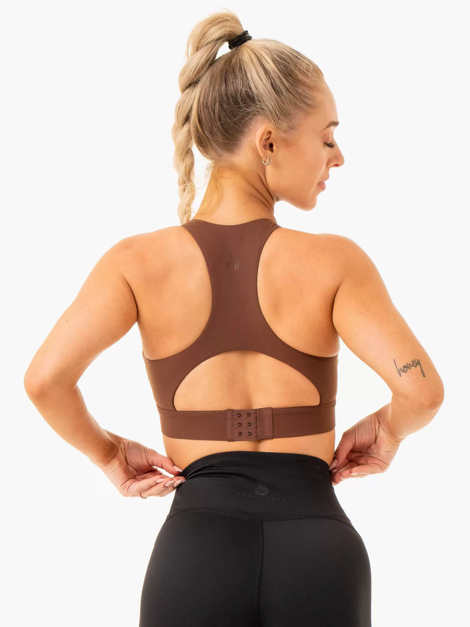 Critical High Impact Sports Bra - Chocolate