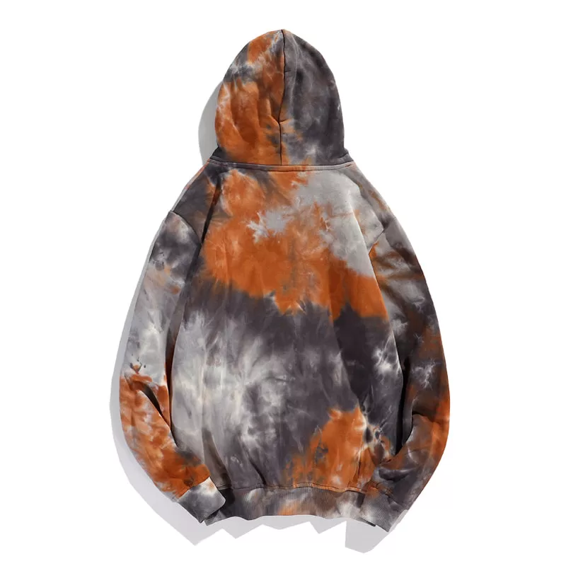 Custom Unisex French Terry Tie Dye Hoodie