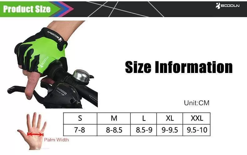 Cycling Anti-slip Anti-sweat Men Women Half Finger cycling Gloves Breathable Anti-shock Sports Gloves Bike Bicycle Glove summer