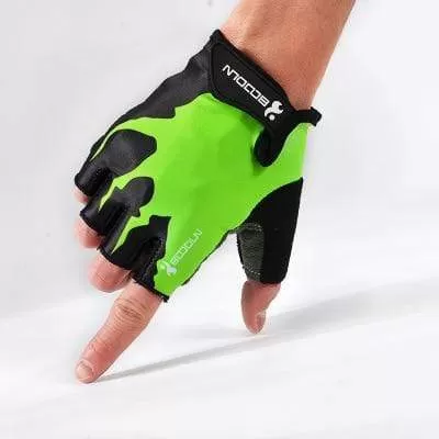 Cycling Anti-slip Anti-sweat Men Women Half Finger cycling Gloves Breathable Anti-shock Sports Gloves Bike Bicycle Glove summer