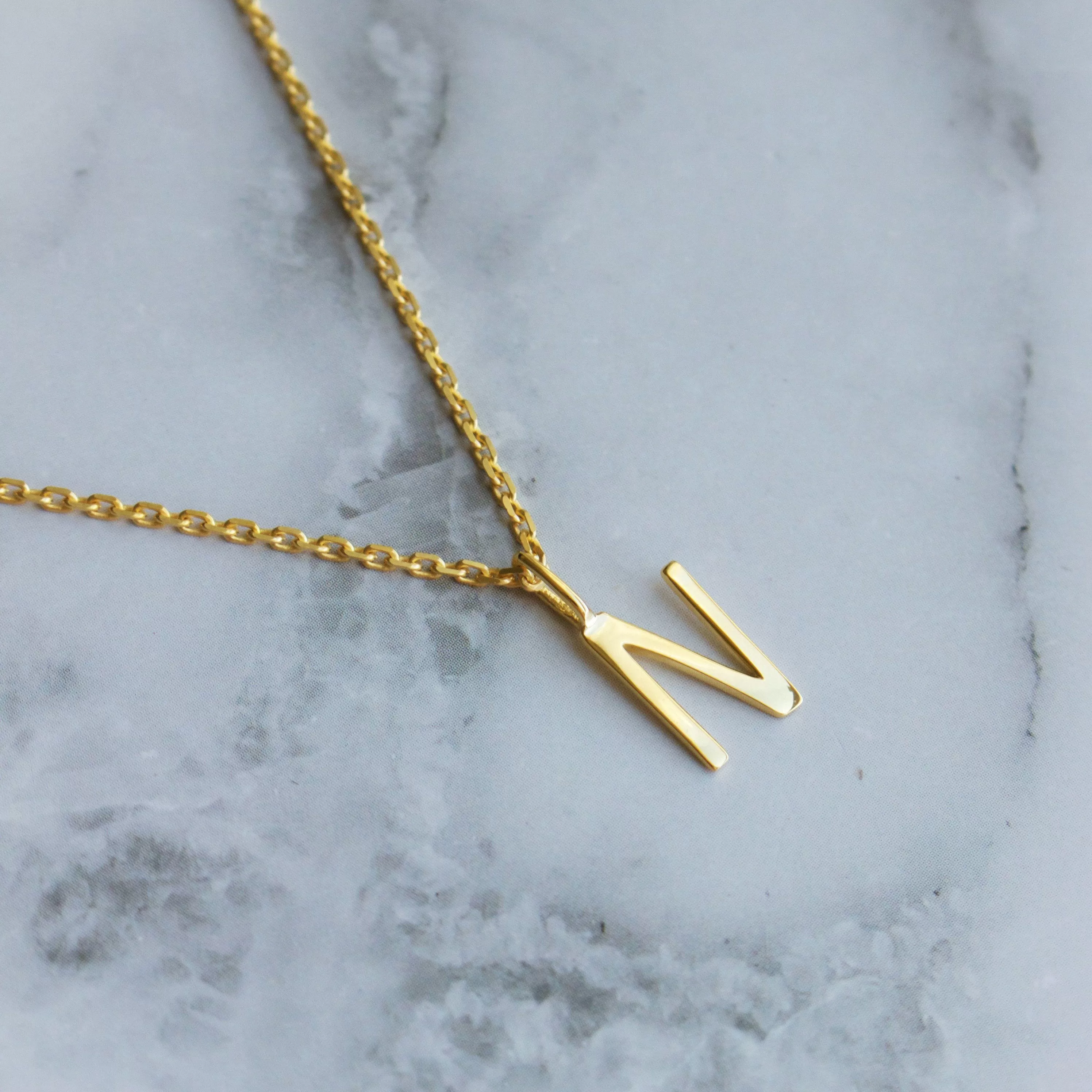 Delicate Initial Necklace