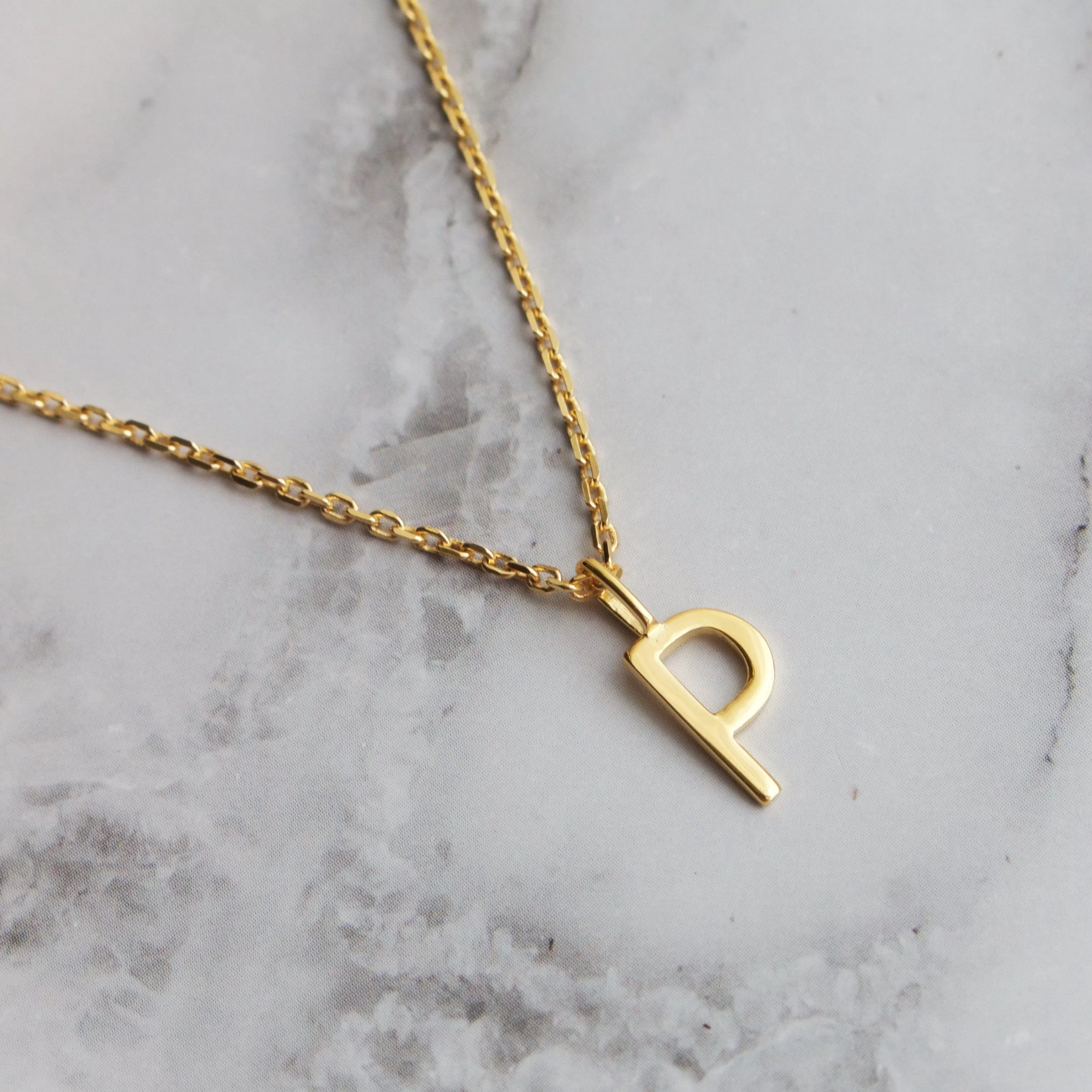 Delicate Initial Necklace