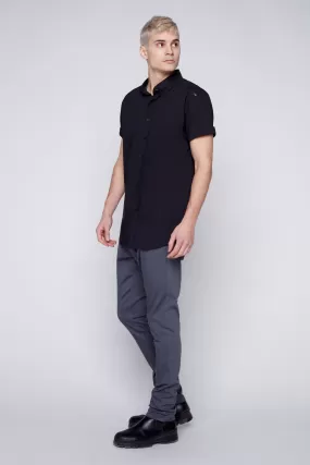 Deluxe 5 Pocket Slim Fit Pants - Dark Grey