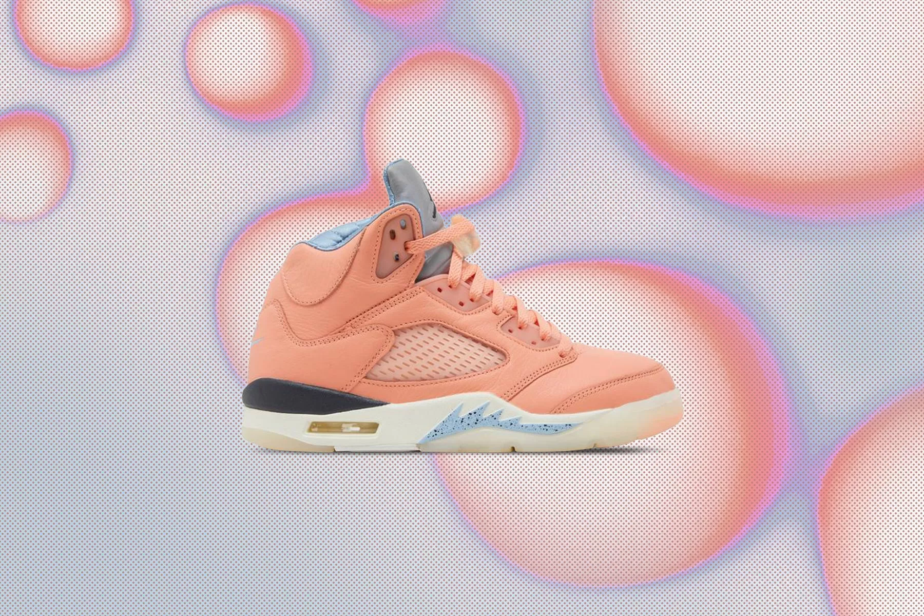 DJ Khaled x Air Jordan 5 - Crimson Bliss/Leche Blue/Sail