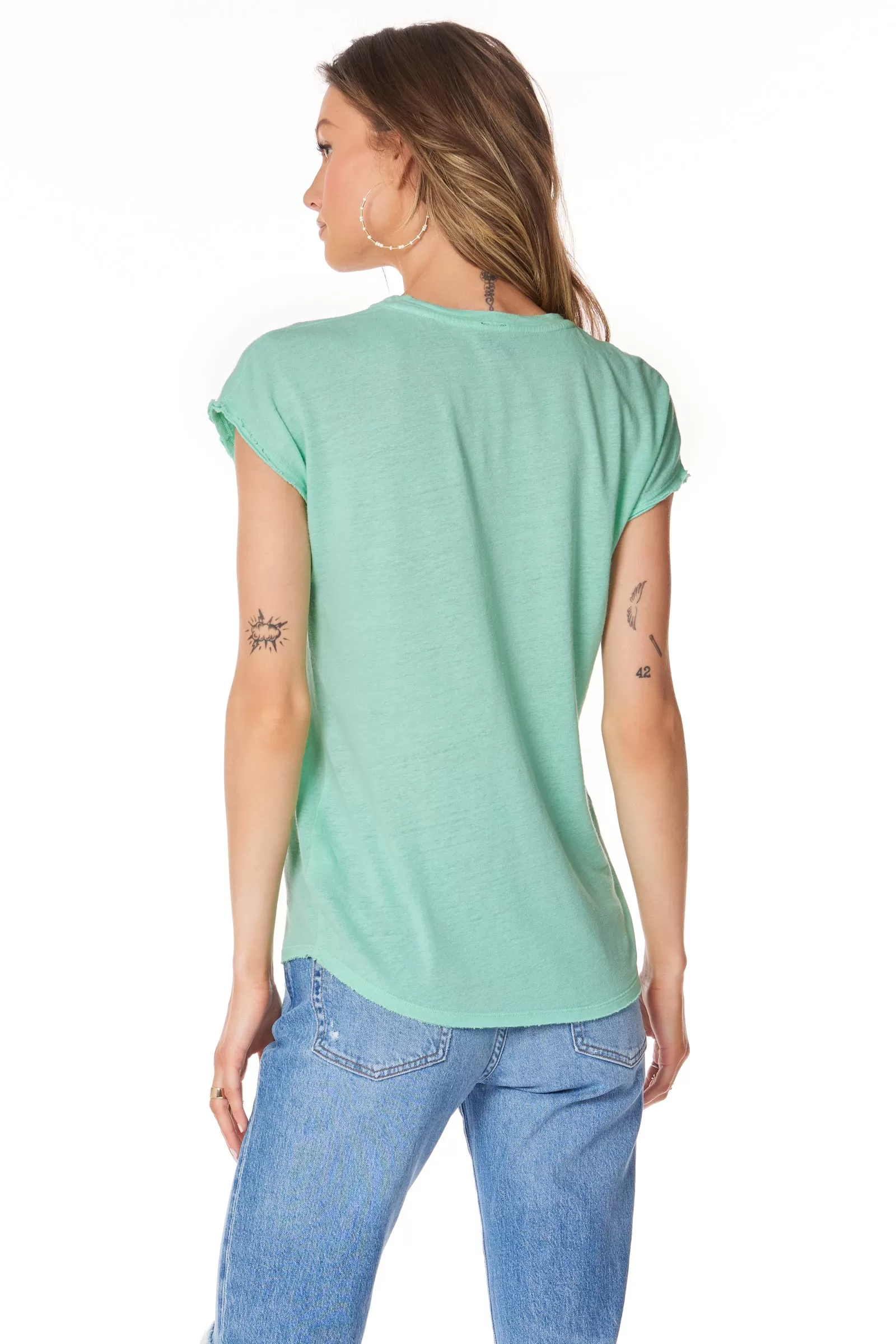 DOLMAN SCOOPNECK TEE