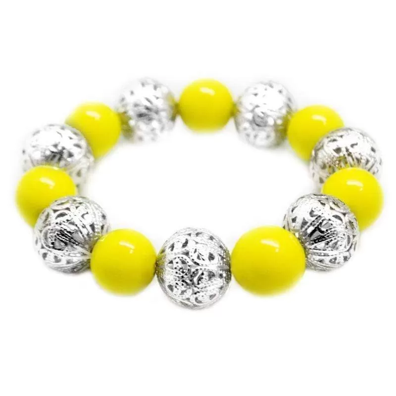 Drops of Jupiter Yellow Stretchy Bracelet