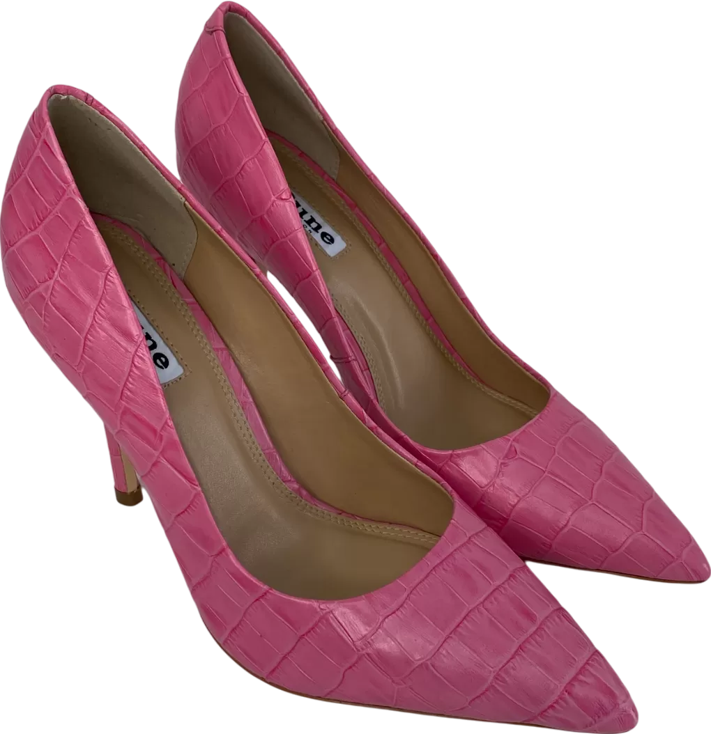 Dune Pink Amina Stiletto Heels UK 4