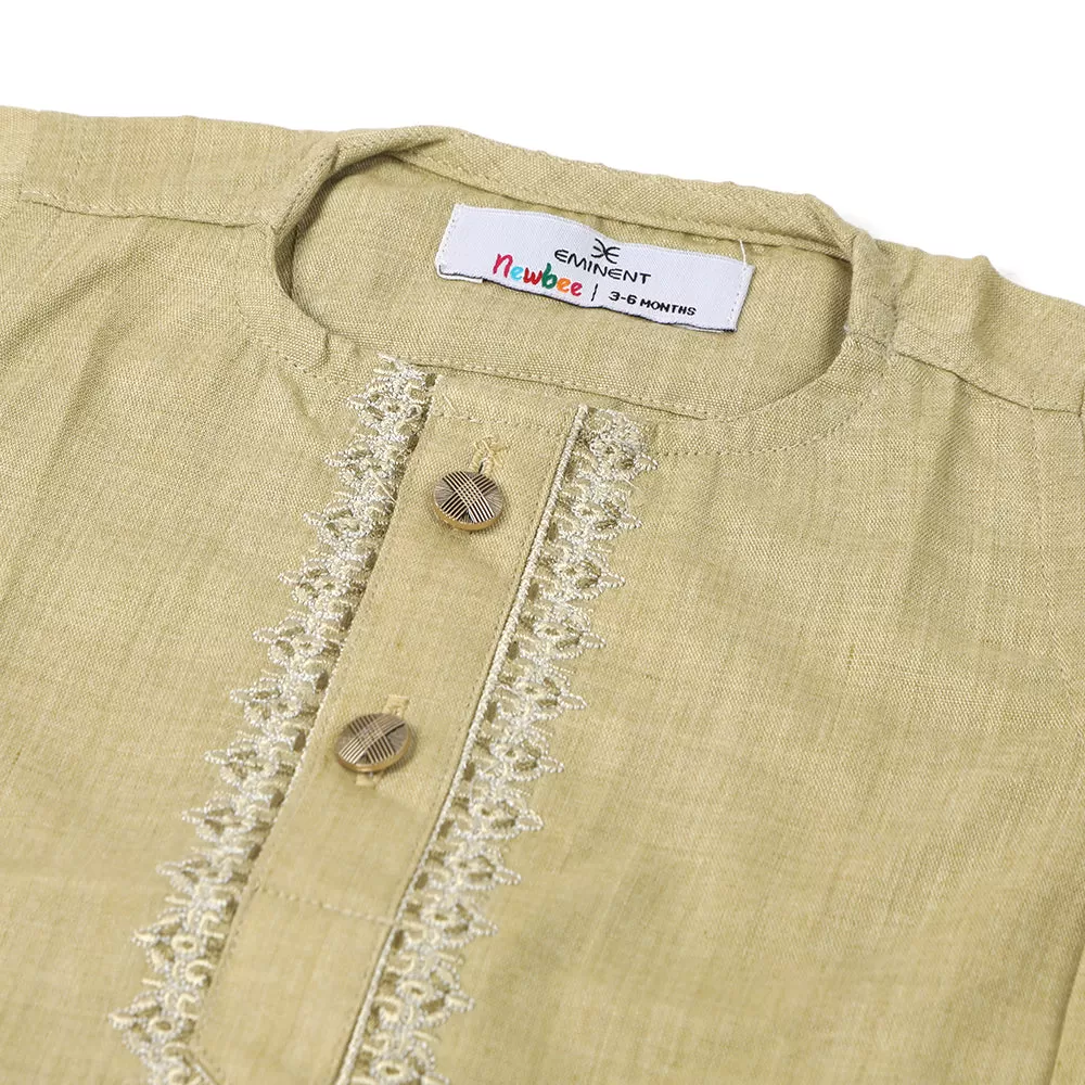 Eminent Newborn Boys Shalwar Suit - Mint Green