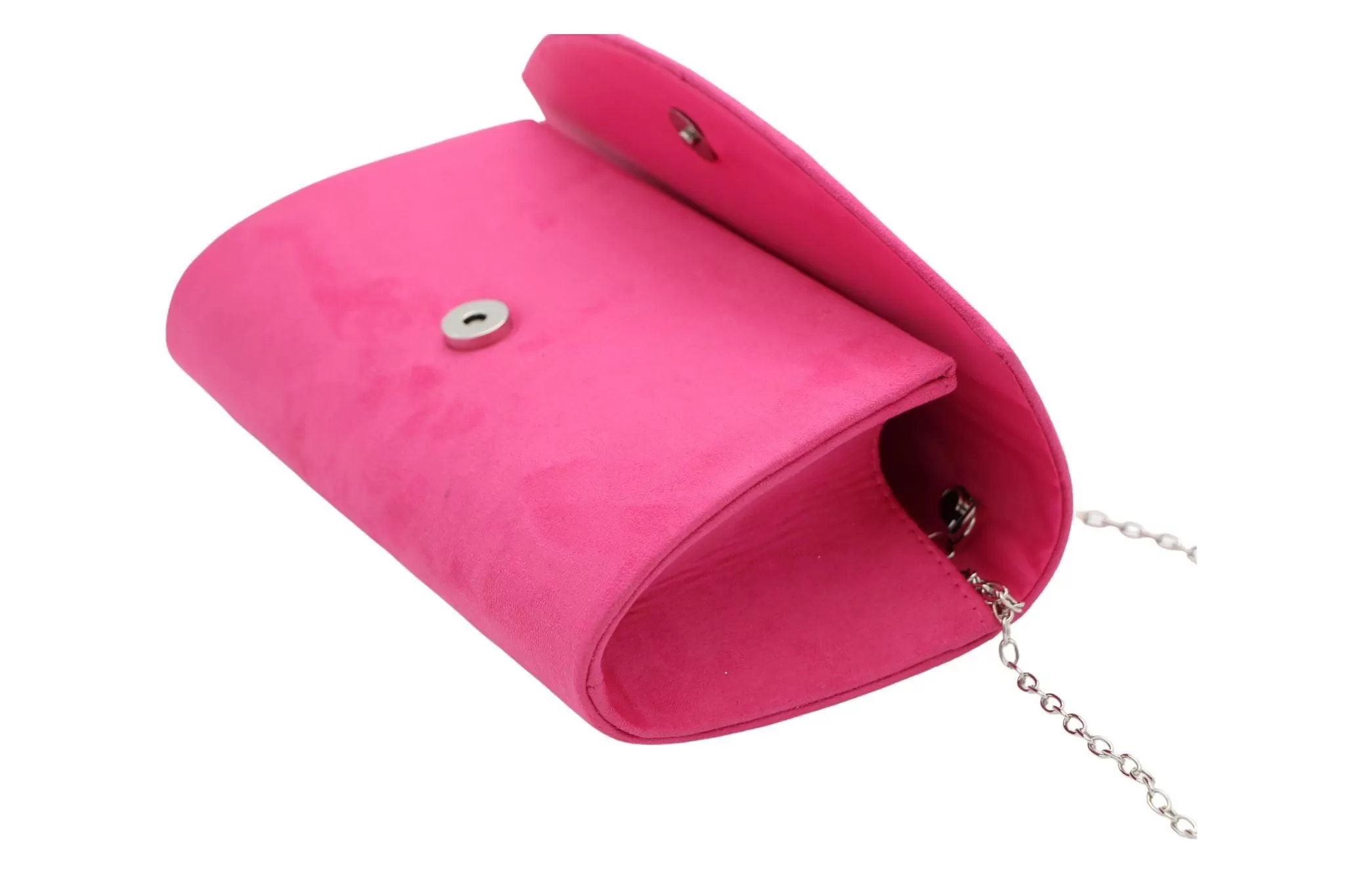 Fabucci Pink Suede Envelope Clutchbag