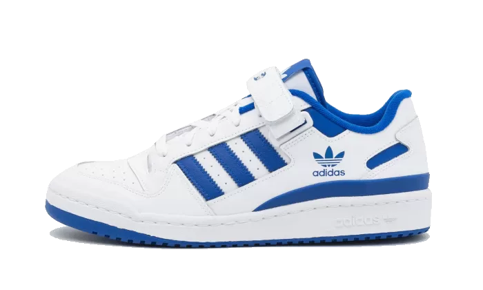 Forum Low White Royal Blue