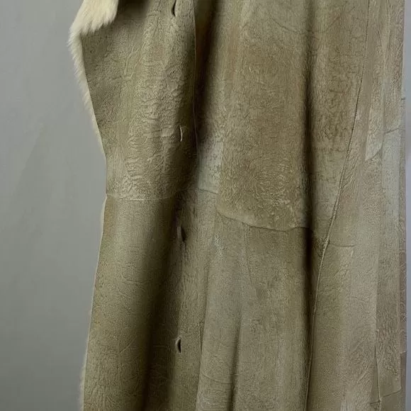 Full lengthJoseph cream shearling